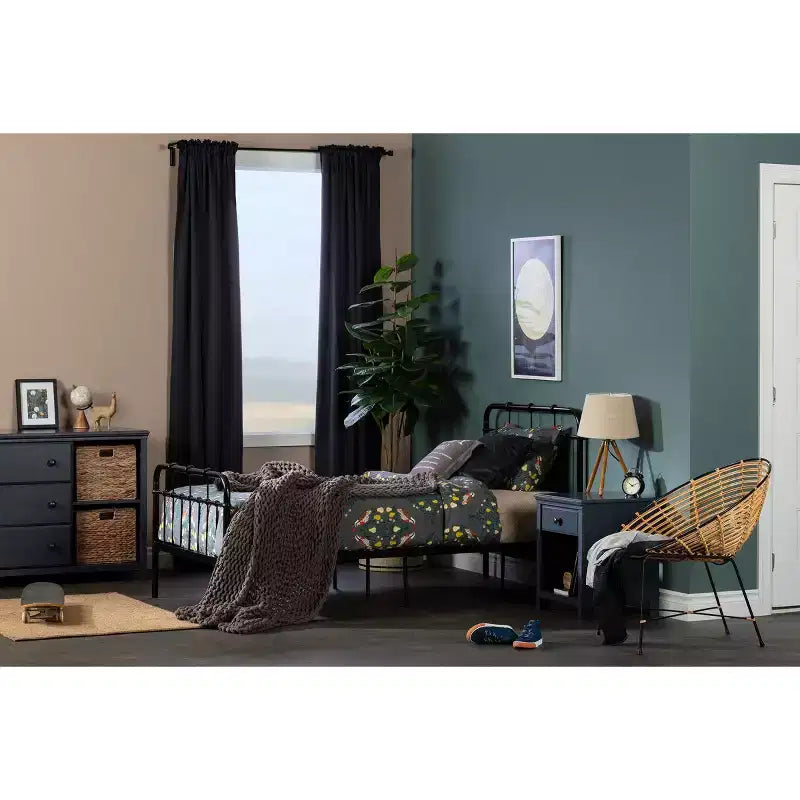 Commode 3 tiroirs avec paniers Cotton Candy - South Shore