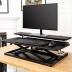 Rehausseur de moniteur de bureau assis-debout à hauteur réglable AirRise de Stand Up Desk Store