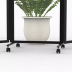 Écran de séparation de pièce pliable à trois panneaux Stand Up Desk Store ReFocus (71 x 65)