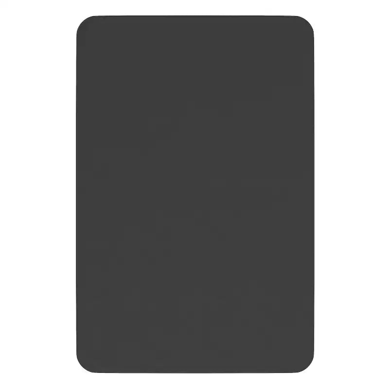 Miroir mural rectangulaire Emma and Oliver 20 x 30 avec cadre noir, dos argenté pour la clarté et verre incassable pour les entrées, les salles de bain et plus encore