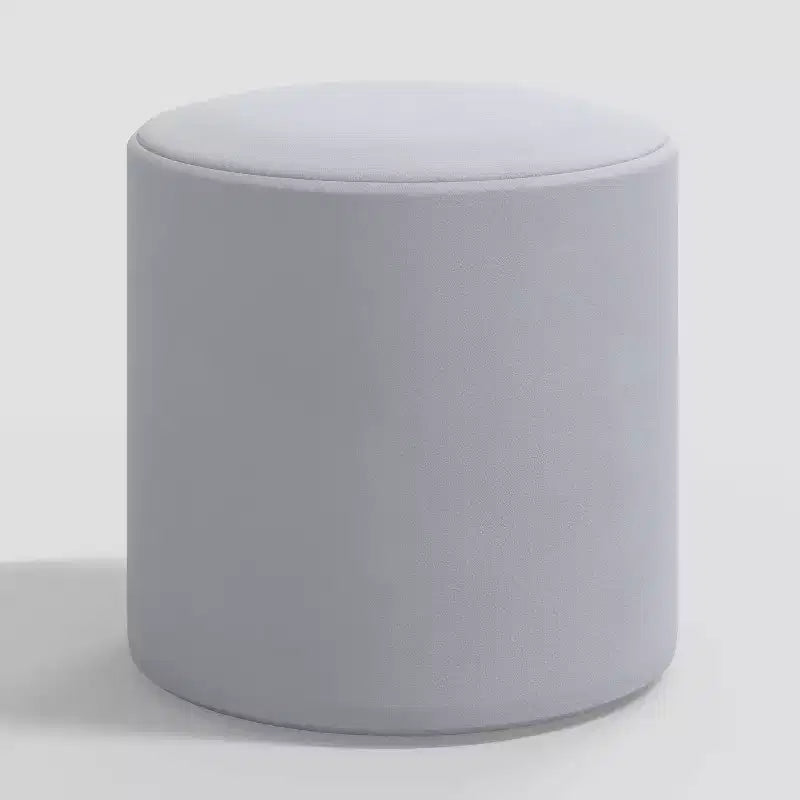 Skyline Furniture Thalia Pouf Rond en Velours