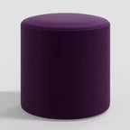 Skyline Furniture Thalia Pouf Rond en Velours