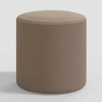 Skyline Furniture Thalia Pouf Rond en Velours