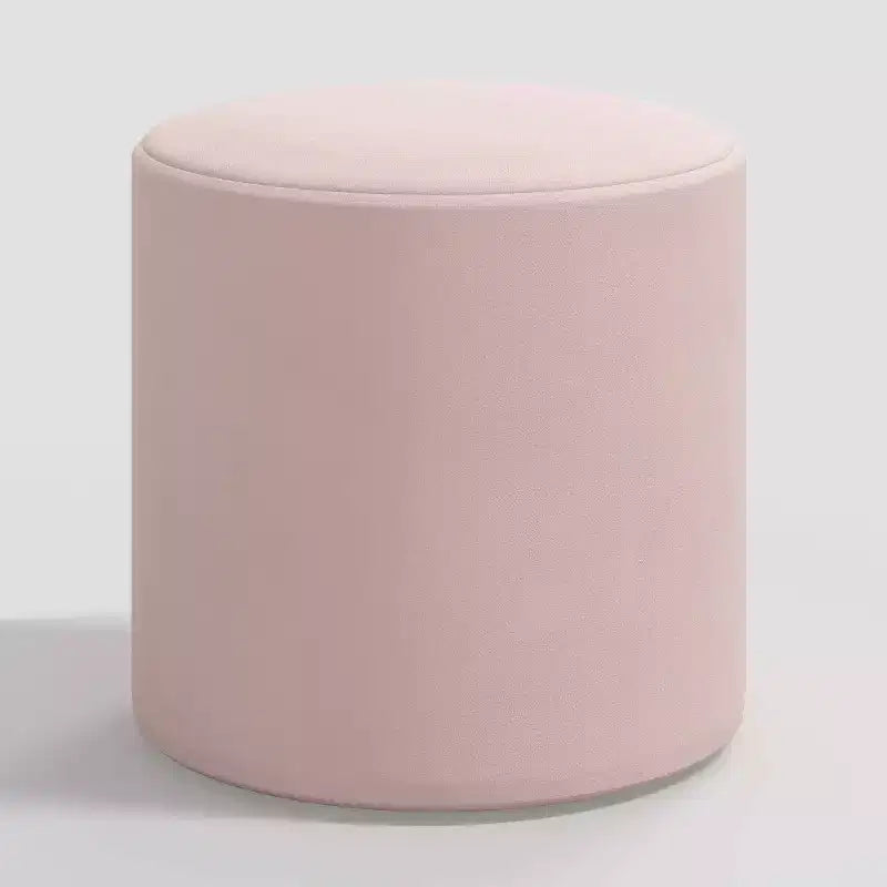 Skyline Furniture Thalia Pouf Rond en Velours