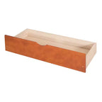 Lit superposé simple sur double avec échelle intégrée et tiroirs, cadre en bois de pin et MDF, convertible en deux lits - ModernLuxe