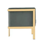 Lot de 2 fauteuils d'appoint en velours Paramount - Manhattan Comfort