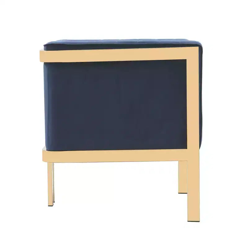 Lot de 2 fauteuils d'appoint en velours Paramount - Manhattan Comfort