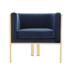 Lot de 2 fauteuils d'appoint en velours Paramount - Manhattan Comfort