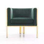 Lot de 2 fauteuils d'appoint en velours Paramount - Manhattan Comfort