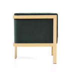Lot de 2 fauteuils d'appoint en velours Paramount - Manhattan Comfort