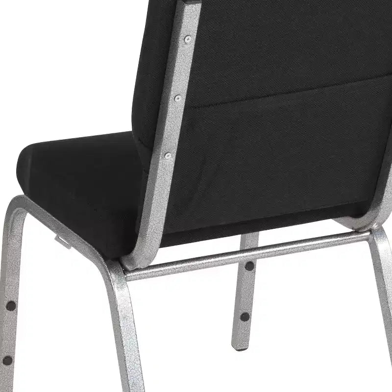 Lot de 4 chaises d'église empilables Emma et Oliver de 47 cm de large