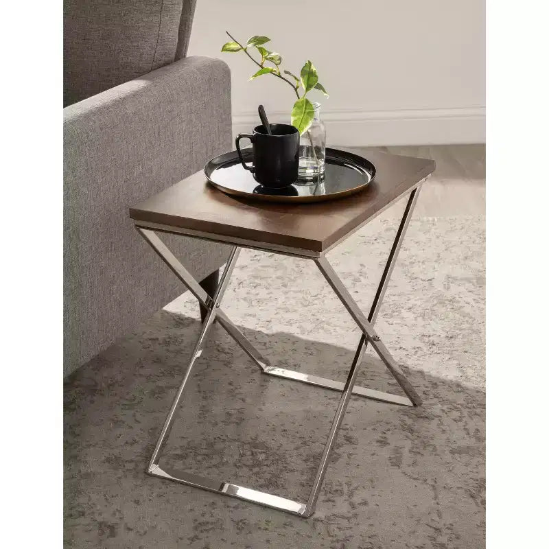 Table d'appoint pliante Kate and Laurel Laraway