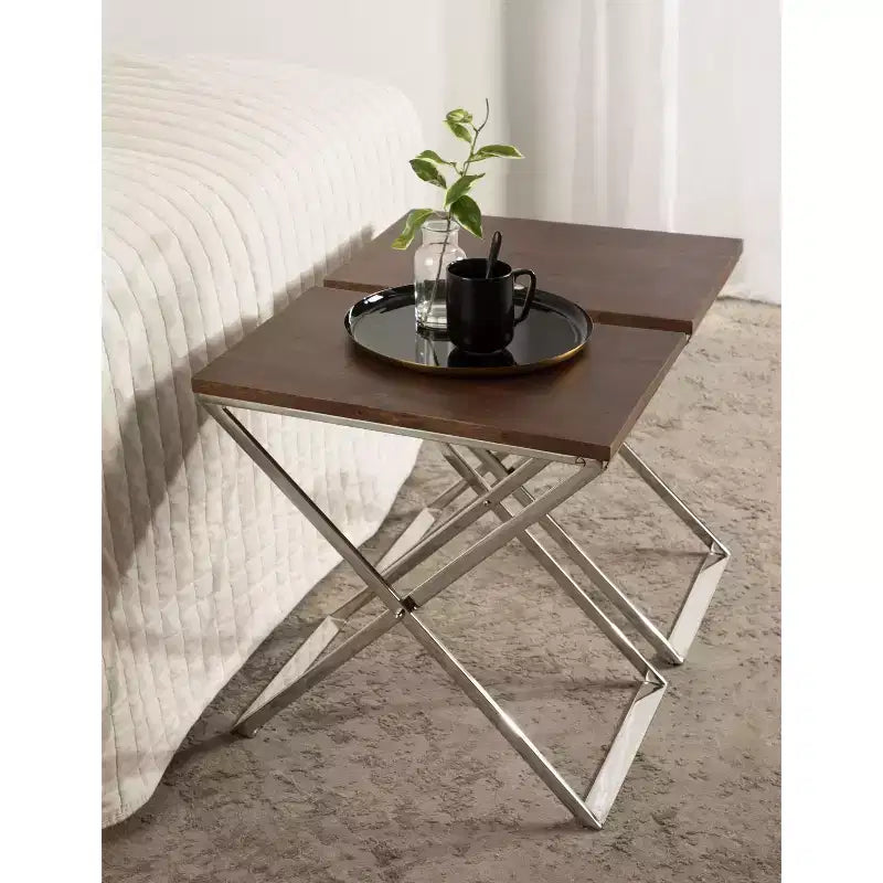 Table d'appoint pliante Kate and Laurel Laraway
