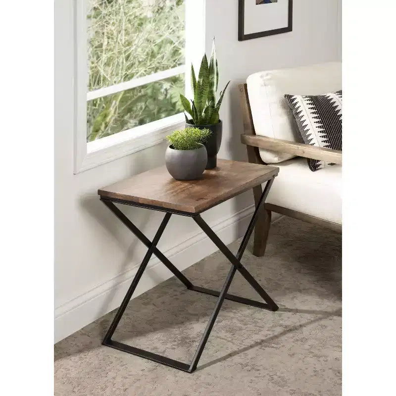 Table d'appoint pliante Kate and Laurel Laraway