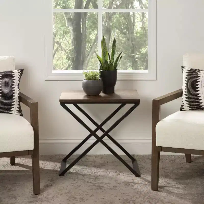 Table d'appoint pliante Kate and Laurel Laraway