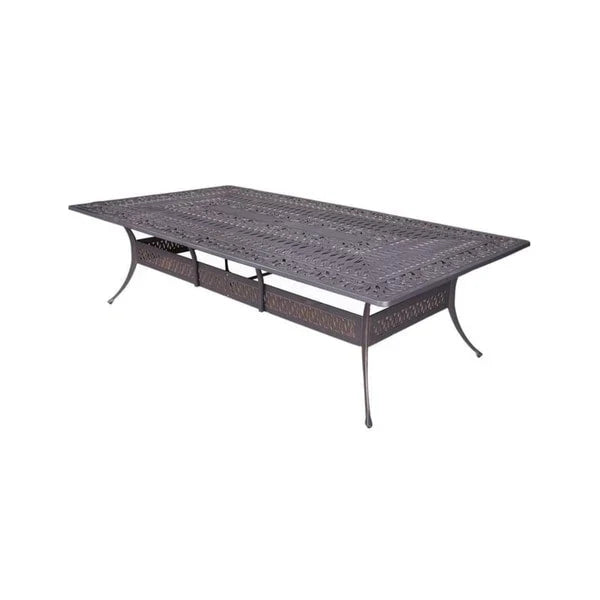 Manasquan 13-piece Gunmetal Aluminum Dining Set by Havenside Home