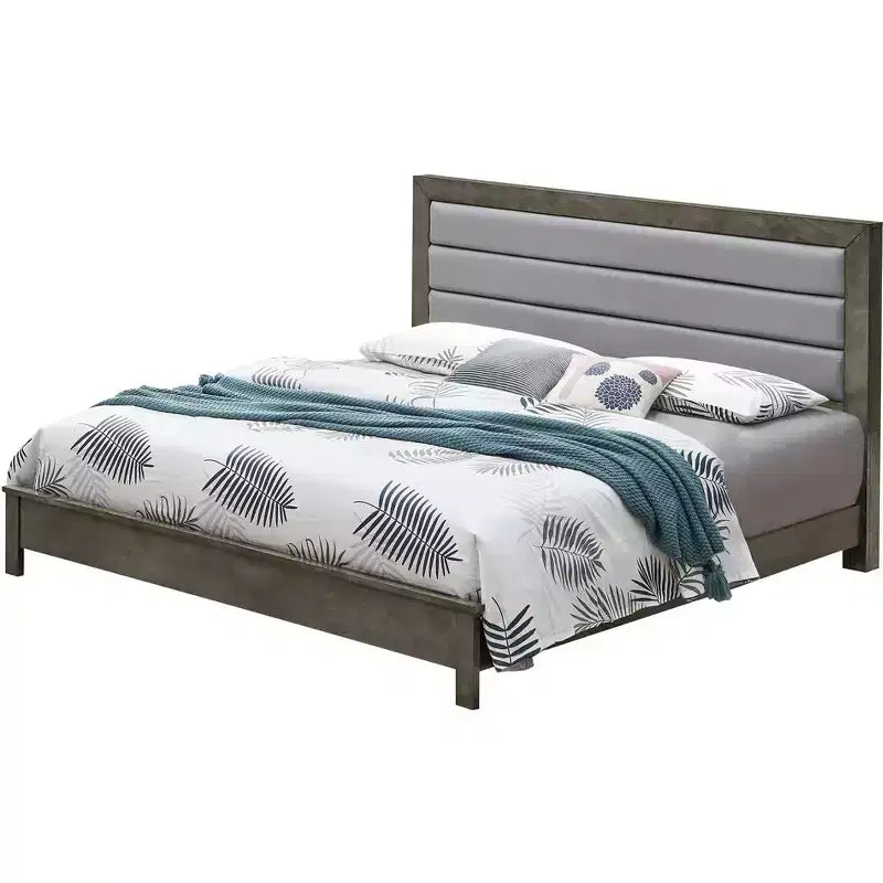Lit Queen rembourré Passion Furniture Burlington