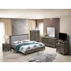Lit Queen rembourré Passion Furniture Burlington