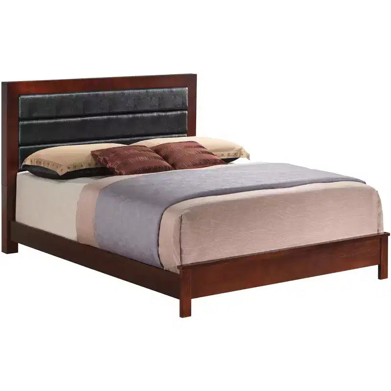 Lit Queen rembourré Passion Furniture Burlington