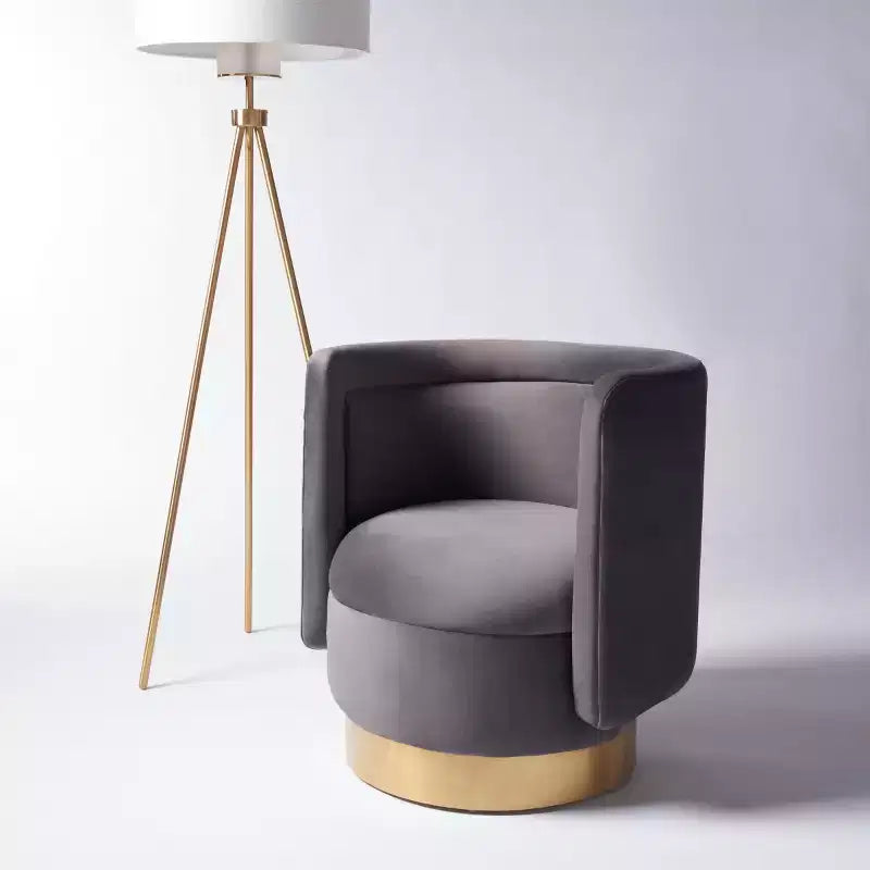 Fauteuil d'appoint pivotant Brynlee - SFV4721 - Safavieh Couture