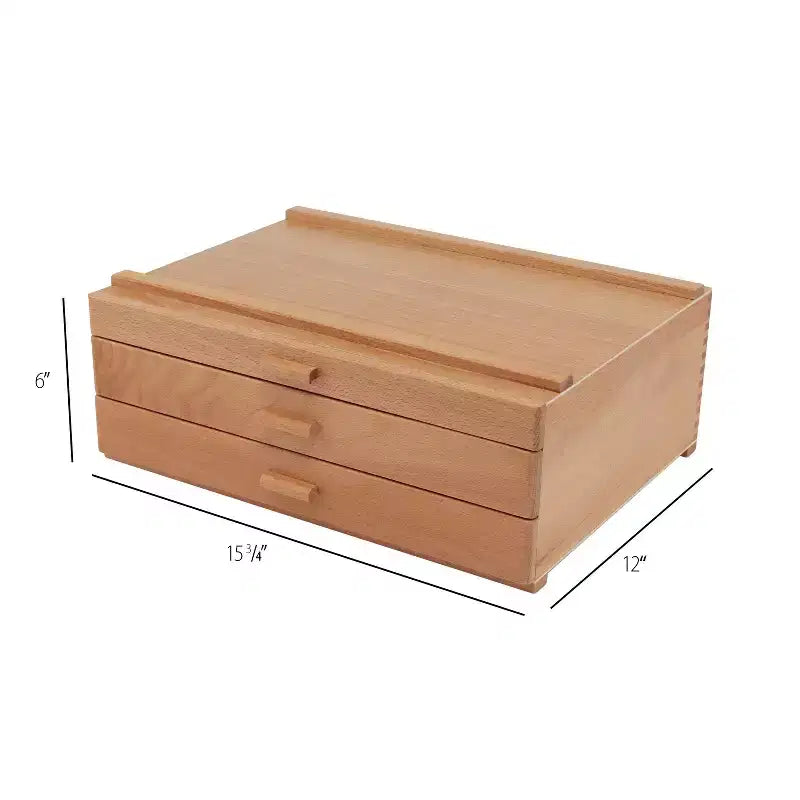 HG Art Concepts – Coffres de rangement pour artistes – Organisateur de studio haut de gamme pour tubes de peinture, pinceaux, crayons, marqueurs et plus encore !