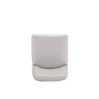 Tabouret de bar en métal rembourré en similicuir Serena de Manhattan Comfort
