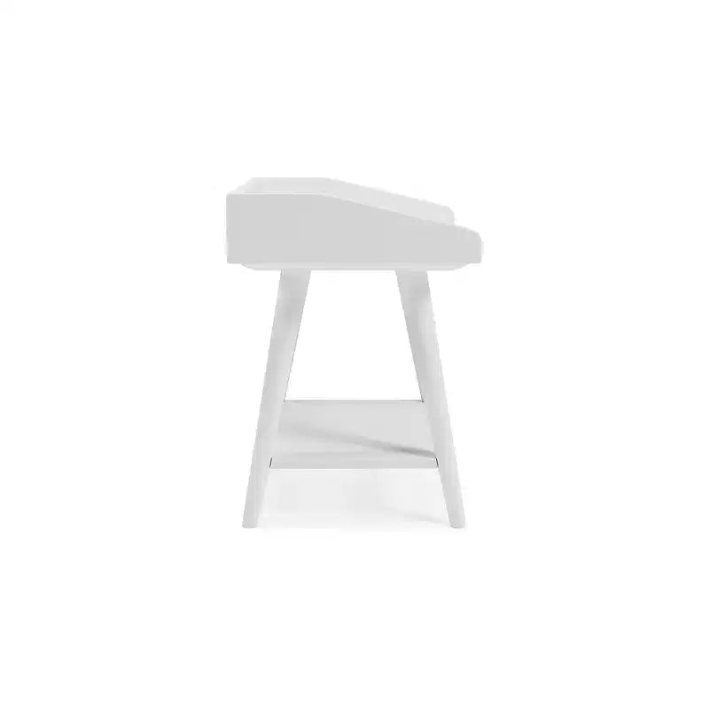 Signature Design by Ashley Blariden – Table d'appoint décontractée, blanc