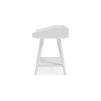 Signature Design by Ashley Blariden – Table d'appoint décontractée, blanc