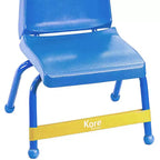 Kore Design Bandes à agiter pour pieds, Latex, 10 à 16, Jaune, Lot de 10