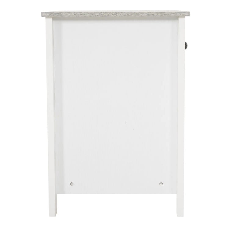 End Table with Drawer and Lower Shelf