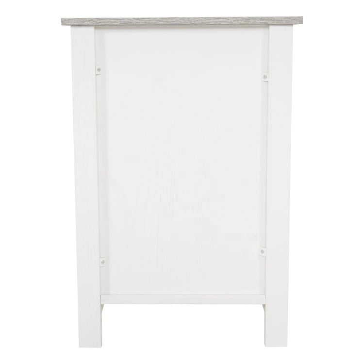 End Table with Drawer and Lower Shelf