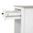 End Table with Drawer and Lower Shelf