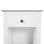 End Table with Drawer and Lower Shelf