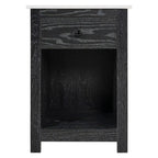 End Table with Drawer and Lower Shelf