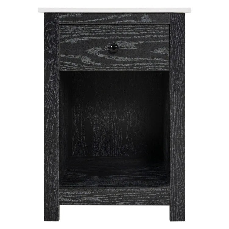 End Table with Drawer and Lower Shelf