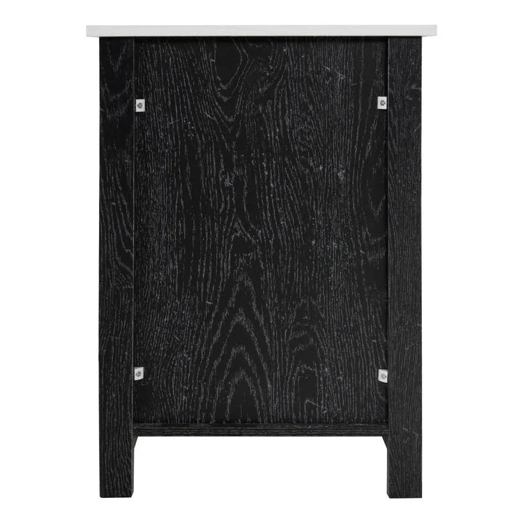 End Table with Drawer and Lower Shelf