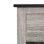 End Table with Drawer and Lower Shelf