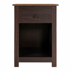 End Table with Drawer and Lower Shelf
