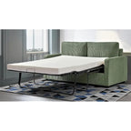 Corduroy 70-Inch Square Arms Sofa Bed
