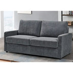 Corduroy 70-Inch Square Arms Sofa Bed