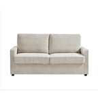 Corduroy 70-Inch Square Arms Sofa Bed