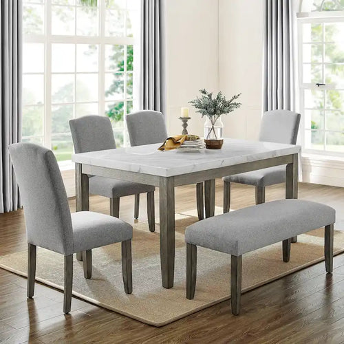 Steve Silver Ellington 6-Piece Dining Set