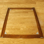 Natural Wood Platform Bed Frame for Latex or Memory Foam Mattress