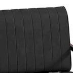 PU Leather Accent Chair with Padded Backrest