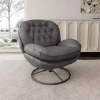 EUREKA ERGONOMIC Camden, Fauteuil de salon pivotant moderne