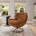 EUREKA ERGONOMIC Camden, Fauteuil de salon pivotant moderne