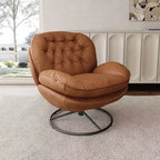 EUREKA ERGONOMIC Camden, Fauteuil de salon pivotant moderne
