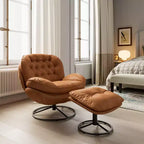 EUREKA ERGONOMIC Camden, Fauteuil de salon pivotant moderne