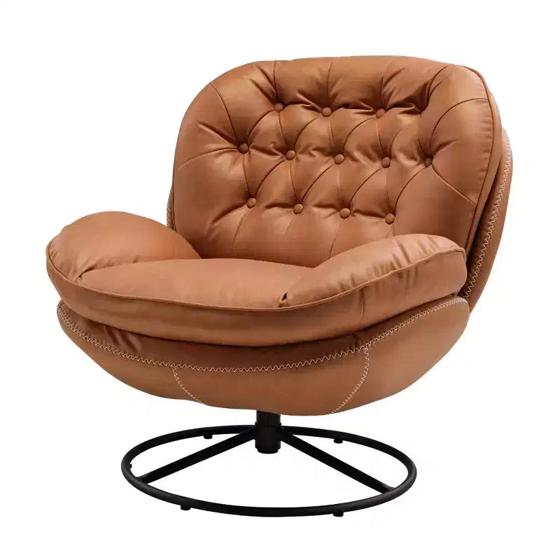 EUREKA ERGONOMIC Camden, Fauteuil de salon pivotant moderne