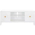 Riya 2 Door 1 Shelf Media Stand - MED5006 - White - Safavieh